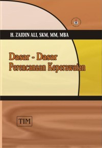 Image of Dasar-dasar perencanaan keperawatan