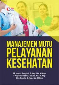 Image of Manajemen mutu pelayanan kesehatan